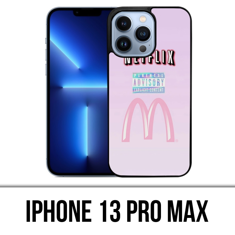 Coque iPhone 13 Pro Max - Netflix And Mcdo