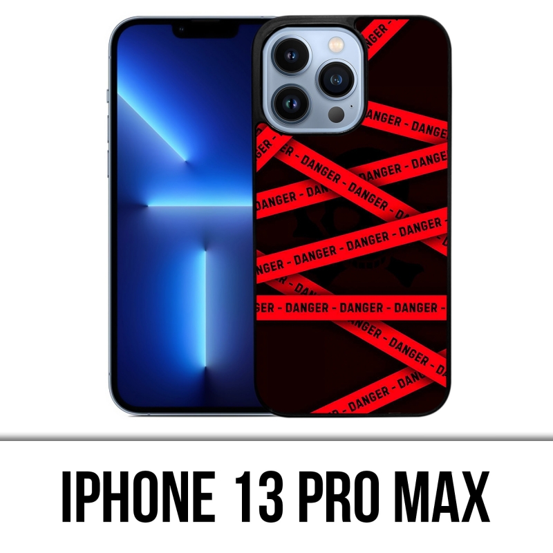 Custodia per iPhone 13 Pro Max - Avviso di pericolo