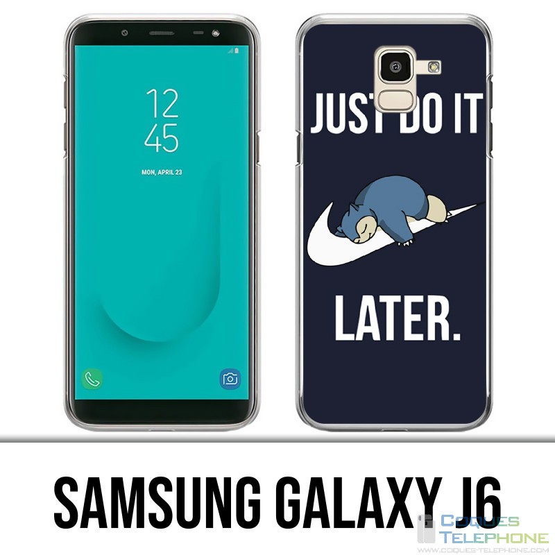 Custodia Samsung Galaxy J6 - Pokémon Ronflex Fallo dopo