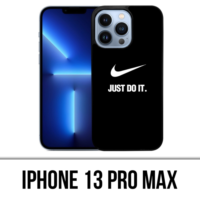 Custodia per iPhone 13 Pro Max - Nike Just Do It Nera