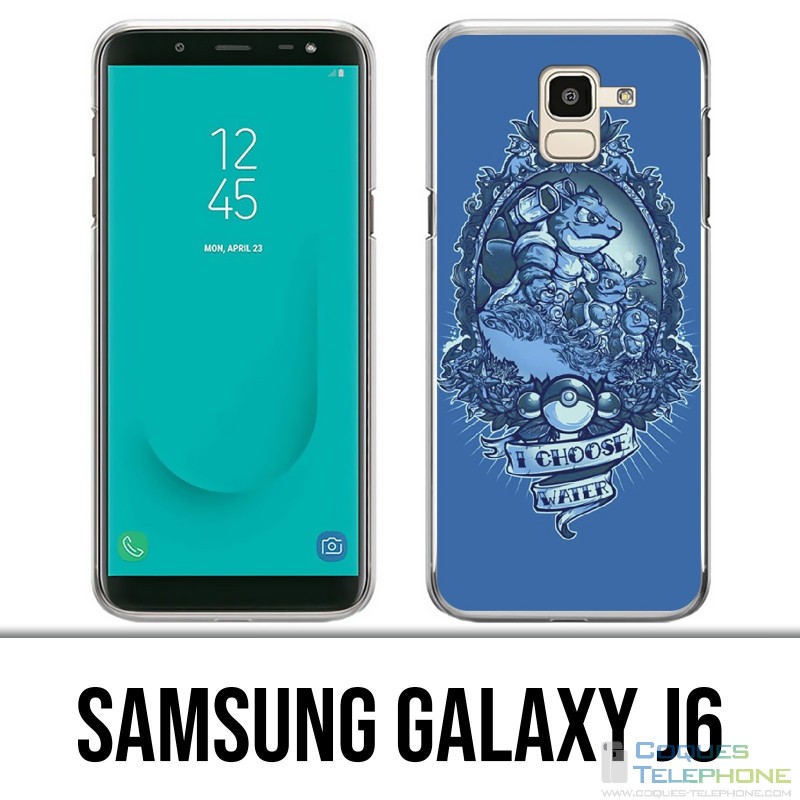 Custodia Samsung Galaxy J6 - Pokemon Water