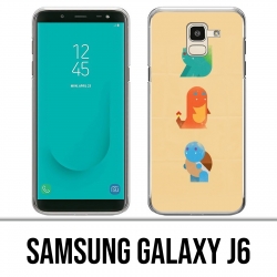 Samsung Galaxy J6 Hülle - Abstraktes Pokemon