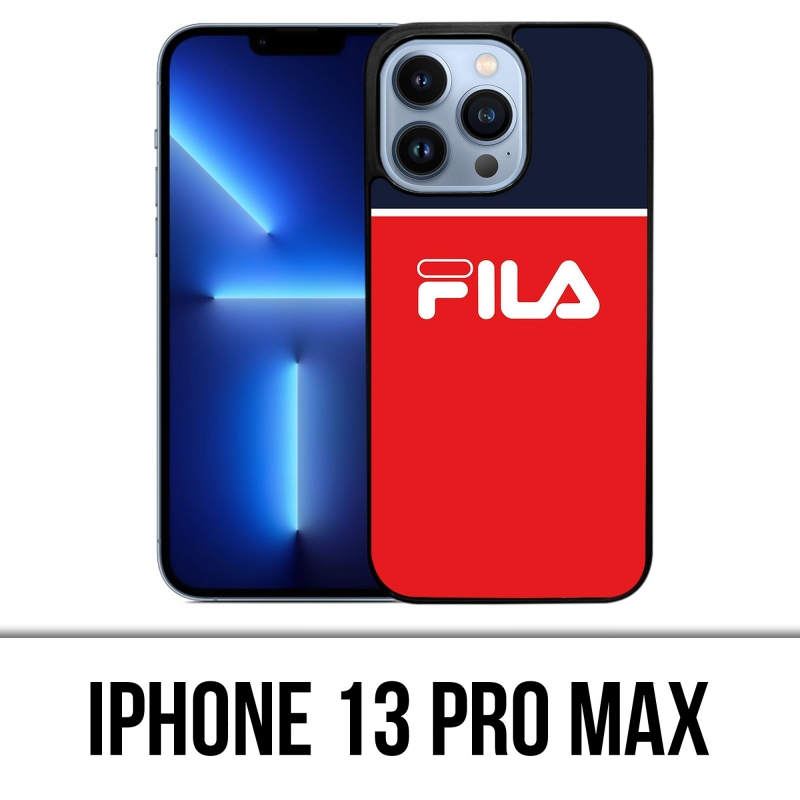 Funda para iPhone 13 Pro Max - Fila Azul Rojo