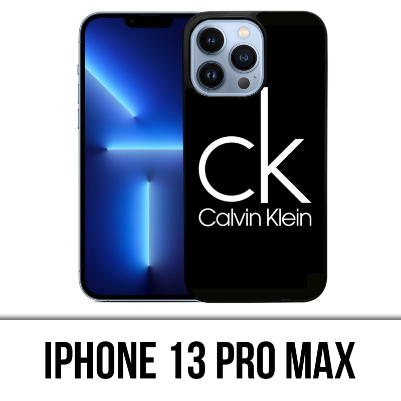 Coque iPhone 13 Pro Max - Calvin Klein Logo Noir