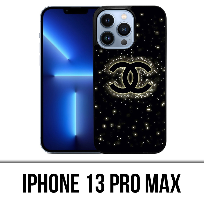 Coque iPhone 13 Pro Max - Chanel Bling