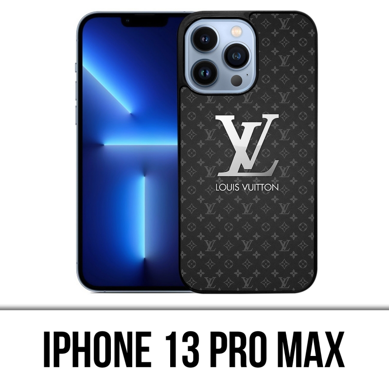 Louis Vuitton Black White iPhone 13 Pro Max 2D – javacases