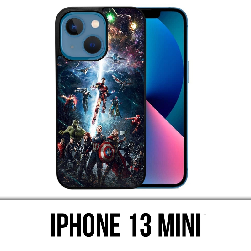 Coque iPhone 13 Mini - Avengers Vs Thanos