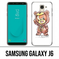 Funda Samsung Galaxy J6 - Pokémon Bebé Teddiursa