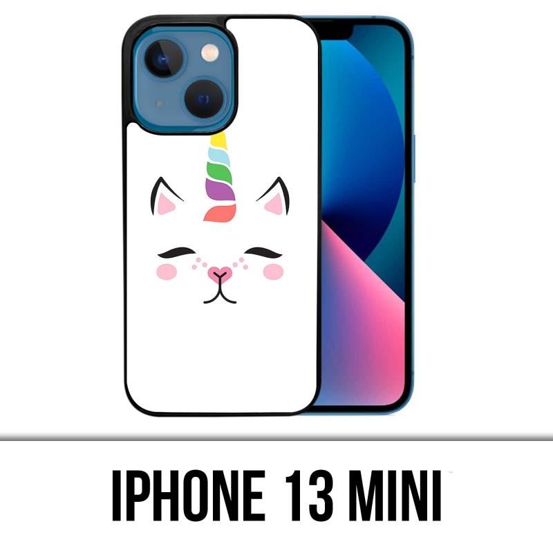 Custodia IPhone 13 Mini - Gato Unicornio