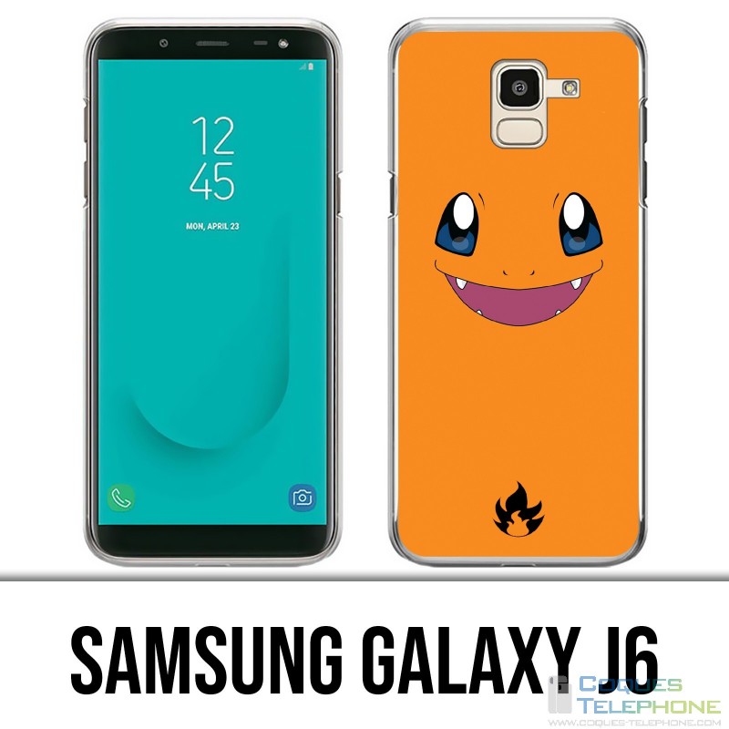 Funda Samsung Galaxy J6 - Pokémon Salameche