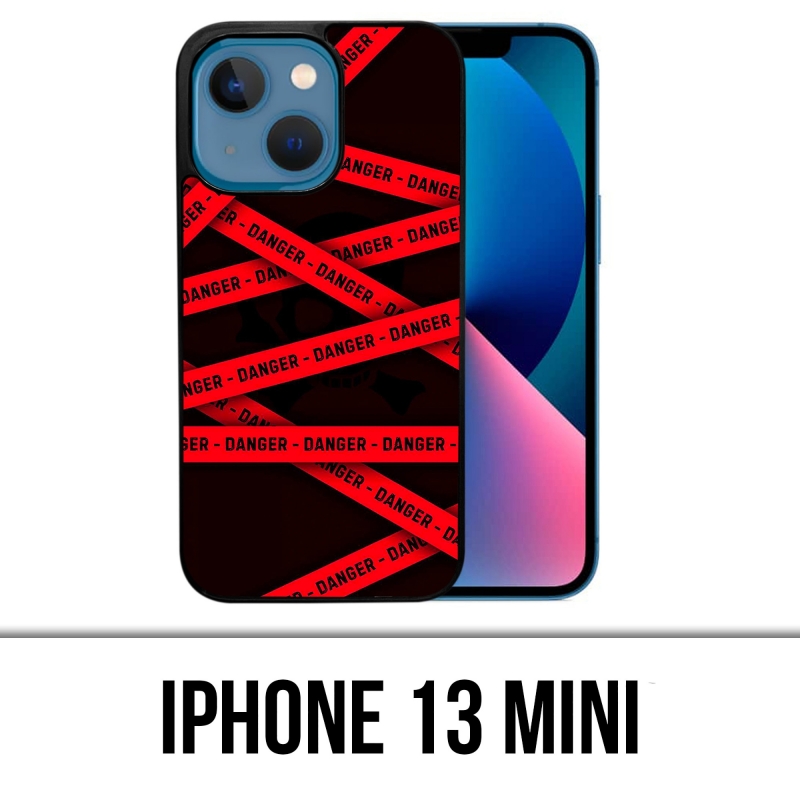 Coque iPhone 13 Mini - Danger Warning