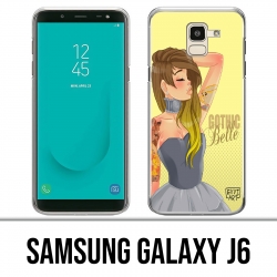 Coque Samsung Galaxy J6 - Princesse Belle Gothique