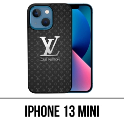 Black White LV iPhone 13 Mini Clear Case