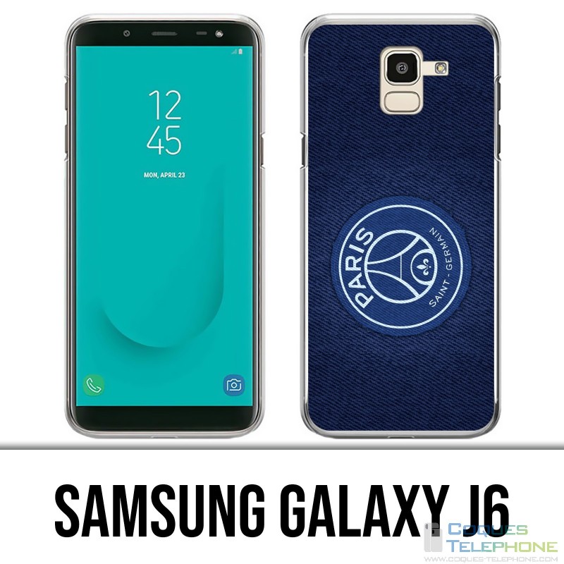 Carcasa Samsung Galaxy J6 - Fondo azul minimalista PSG