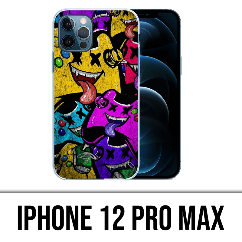 IPhone 12 Pro Max Case - Monsters Videospiel-Controller