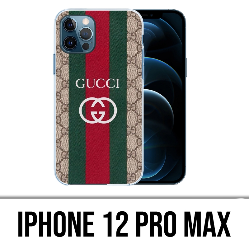 nacimiento Medicina Forense Médico Funda para iPhone 12 Pro Max - Gucci Bordado