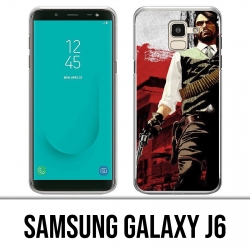 Samsung Galaxy J6 Hülle - Red Dead Redemption Sun