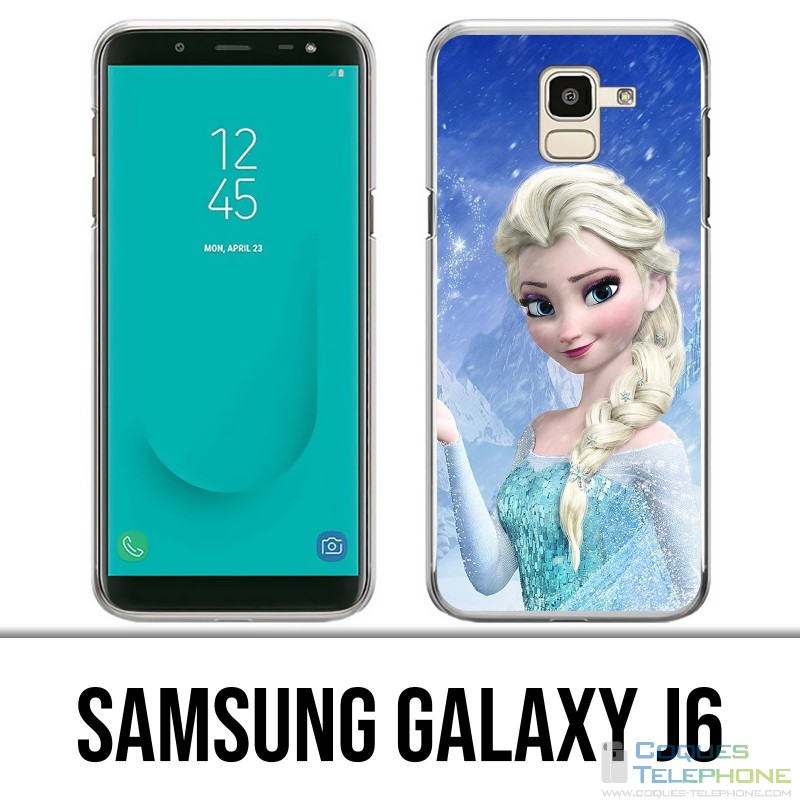 Coque Samsung Galaxy J6 - Reine Des Neiges Elsa Et Anna