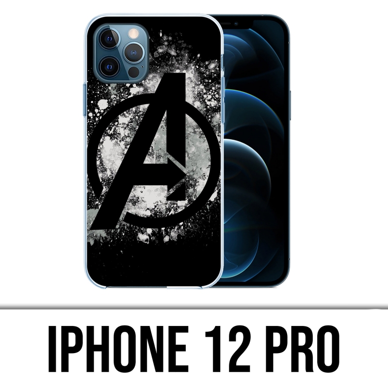 Funda para iPhone 12 Pro - Logo Splash de los Vengadores