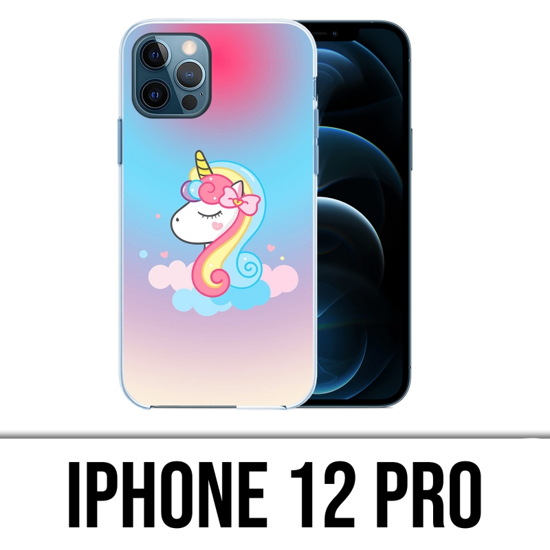 Funda para iPhone 12 Pro - Unicornio en la nube