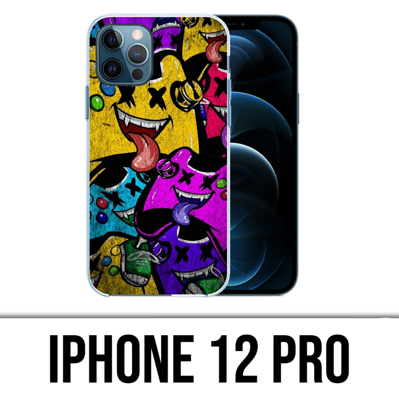 Funda para iPhone 12 Pro - Controladores de videojuegos Monsters