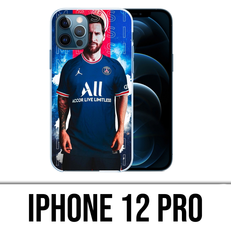 Coque iPhone 12 Pro - Messi PSG