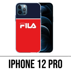 Custodia per iPhone 12 Pro - Fila Blu Rosso