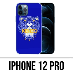 Cover iPhone 12 Pro - Kenzo Tigre Blu