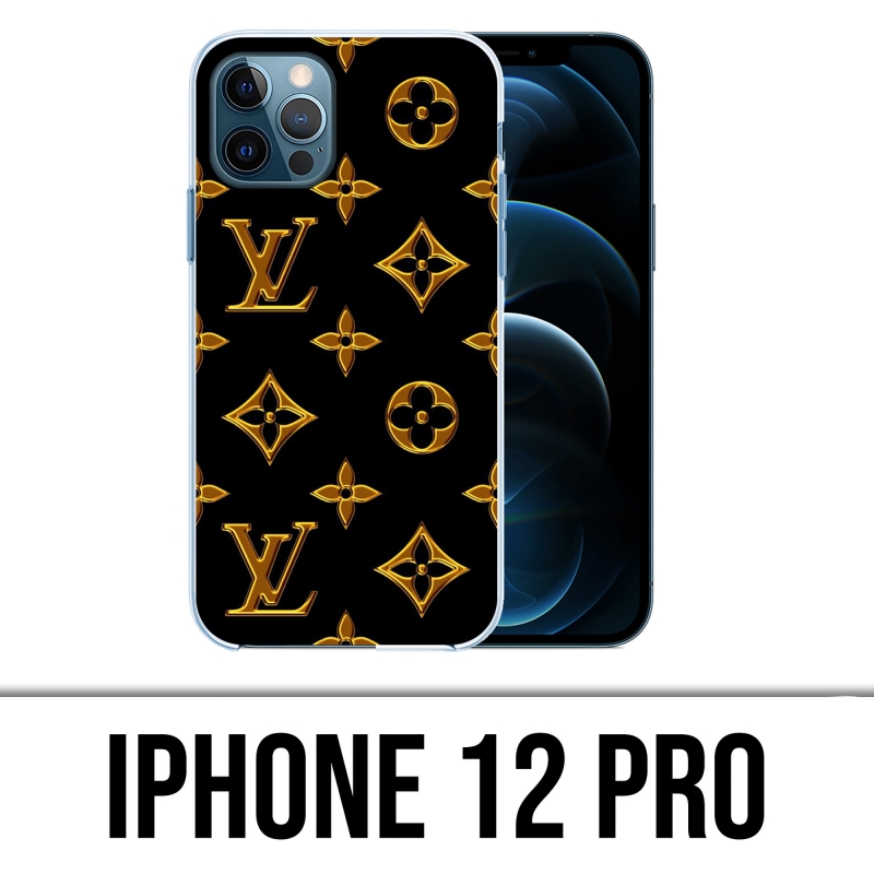 Custodia per iPhone 12 Pro - Louis Vuitton Gold