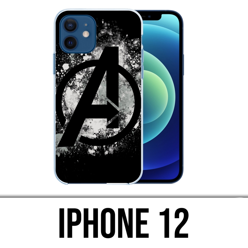 Carcasa para iPhone 12 - Logo Splash de los Vengadores