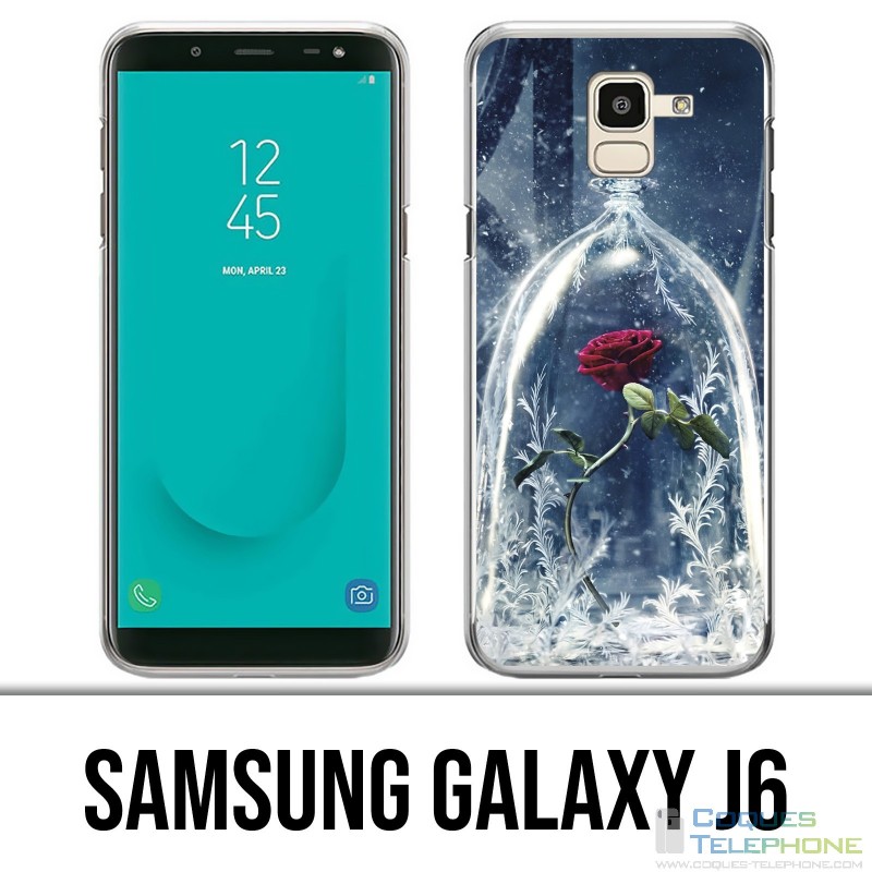 Carcasa Samsung Galaxy J6 - Rosa Bella y la Bestia