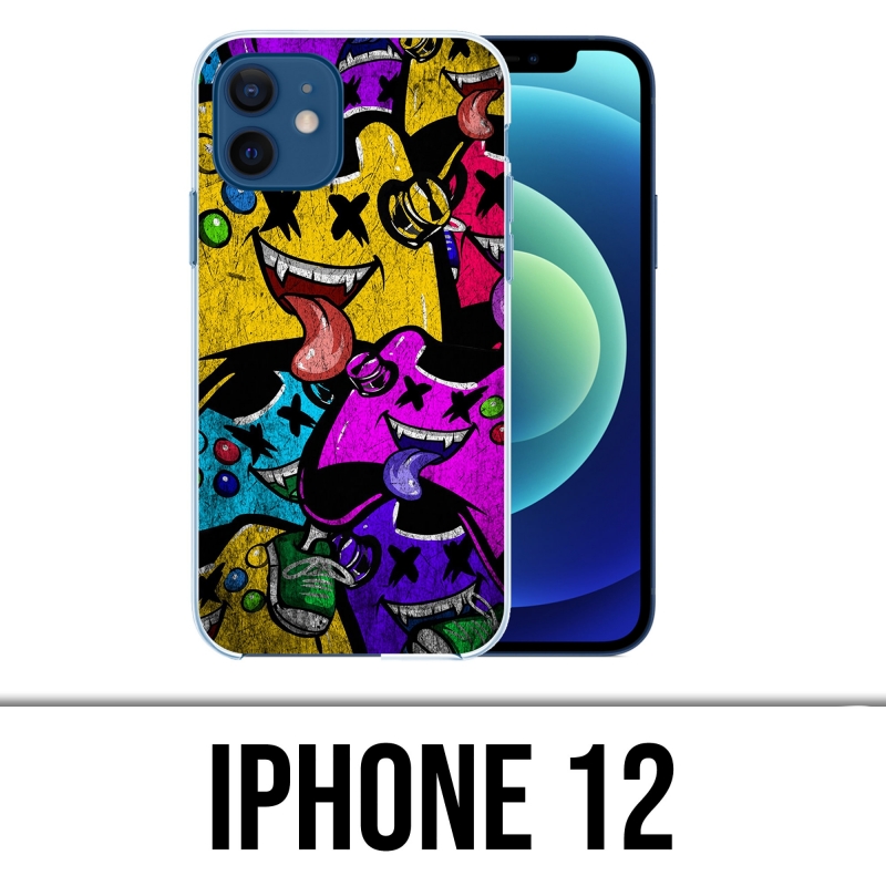 IPhone 12 Case - Monsters Videospiel-Controller