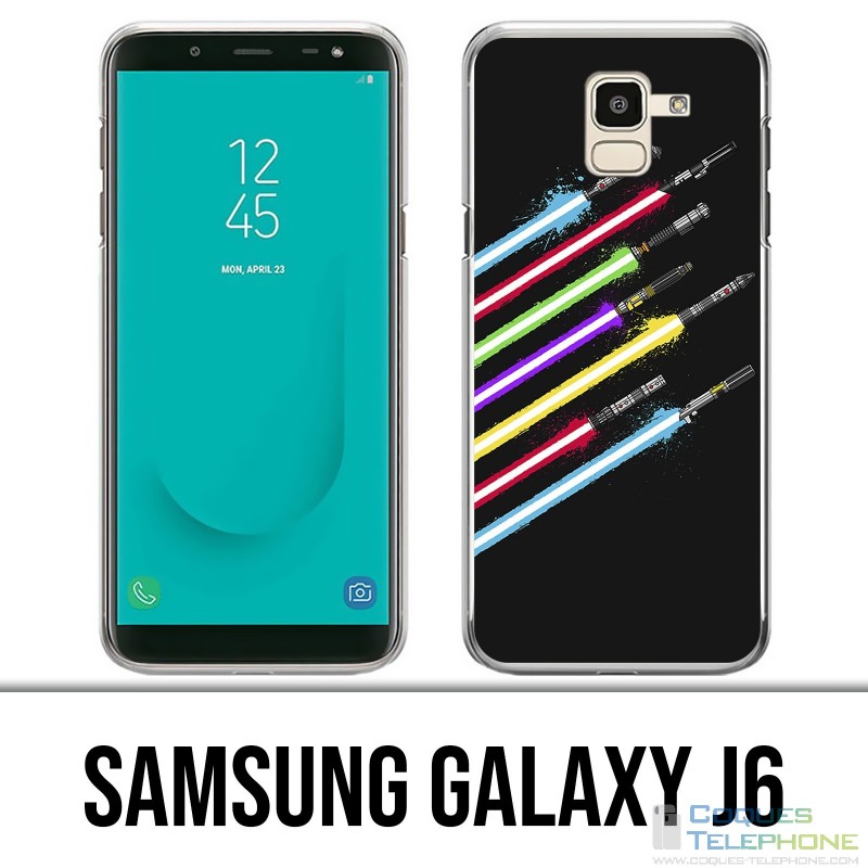 Funda Samsung Galaxy J6 - Star Wars Lightsaber