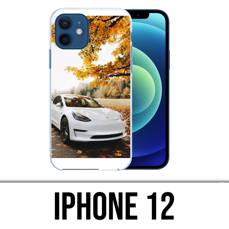 Funda para iPhone 12 - Tesla Autumn