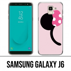 Samsung Galaxy J6 Hülle - Minnie Stirnband