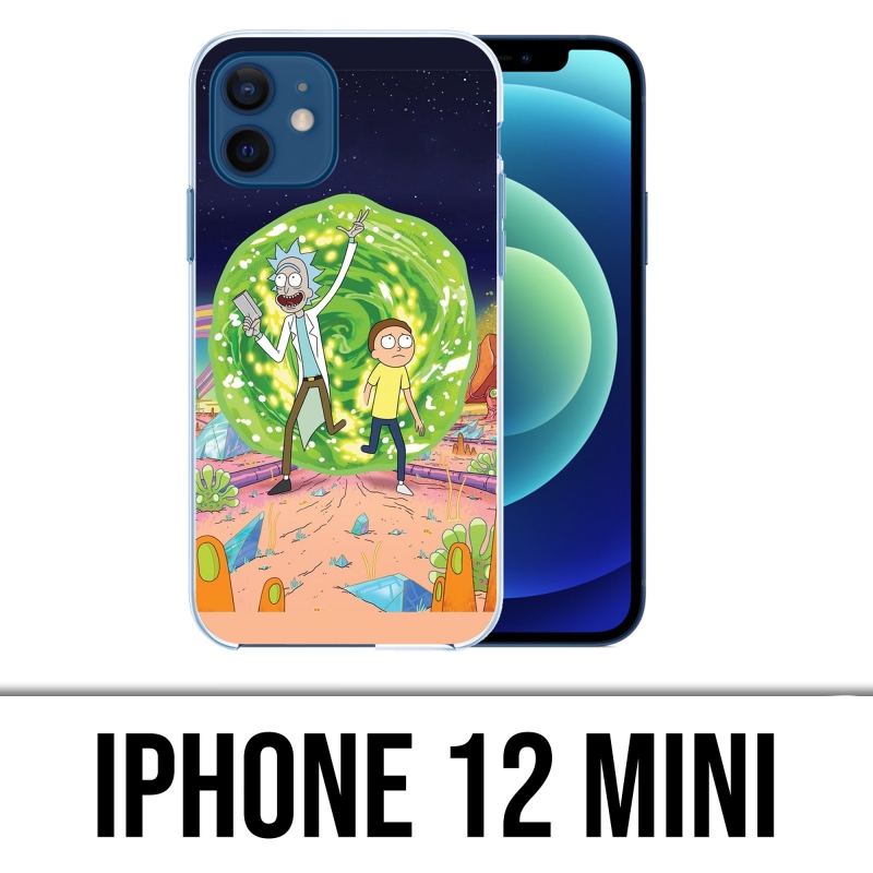 Coque iPhone 12 mini - Rick Et Morty