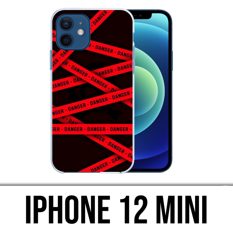 Coque iPhone 12 mini - Danger Warning