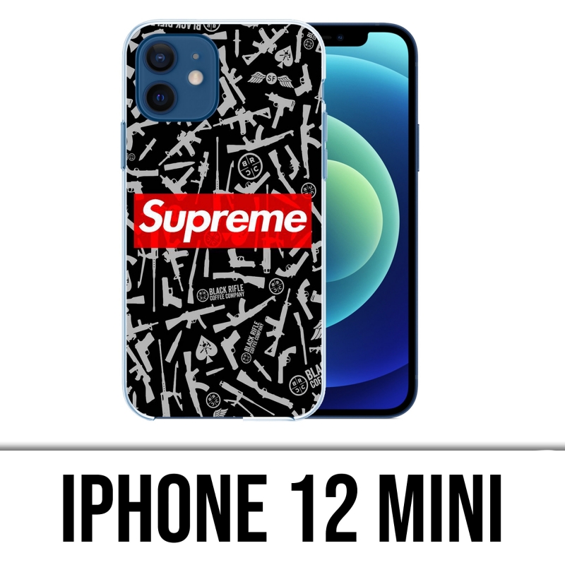 Coque iPhone 12 mini - Supreme Black Rifle