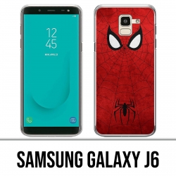 Carcasa Samsung Galaxy J6 - Diseño de Arte Spiderman