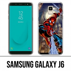 Samsung Galaxy J6 Hülle - Spiderman Comics