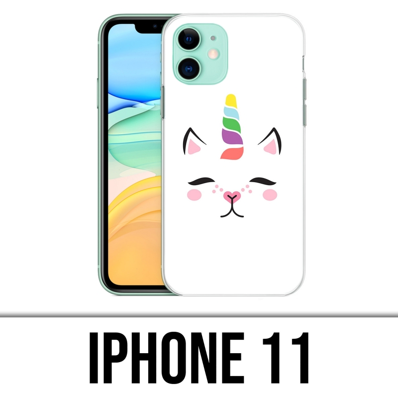 Cover iPhone 11 - Gato Unicornio