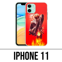 Custodia per iPhone 11 - One Piece Sanji