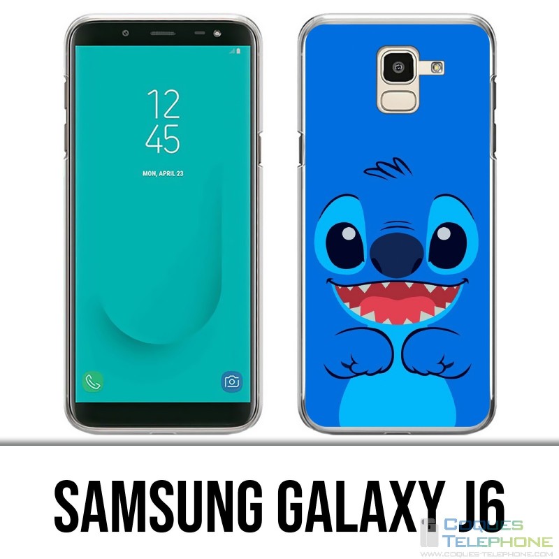 Custodia Samsung Galaxy J6 - Blue Stitch