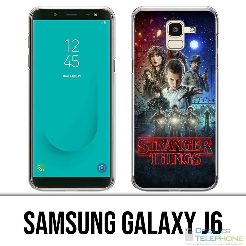 Samsung Galaxy J6 Hülle - Fremde Dinge Poster