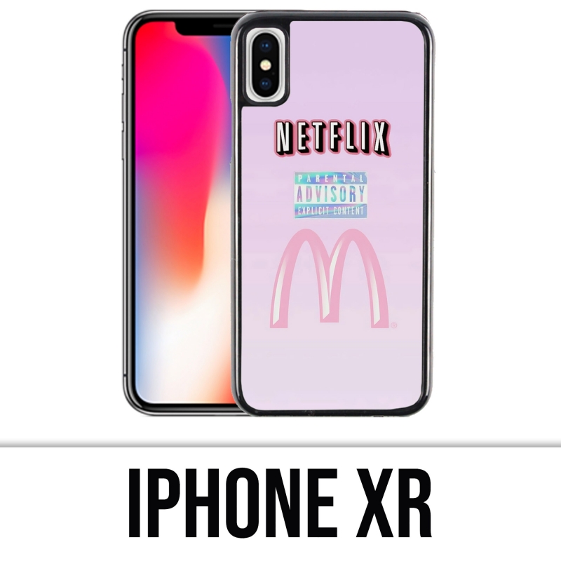 IPhone XR Case - Netflix und Mcdo