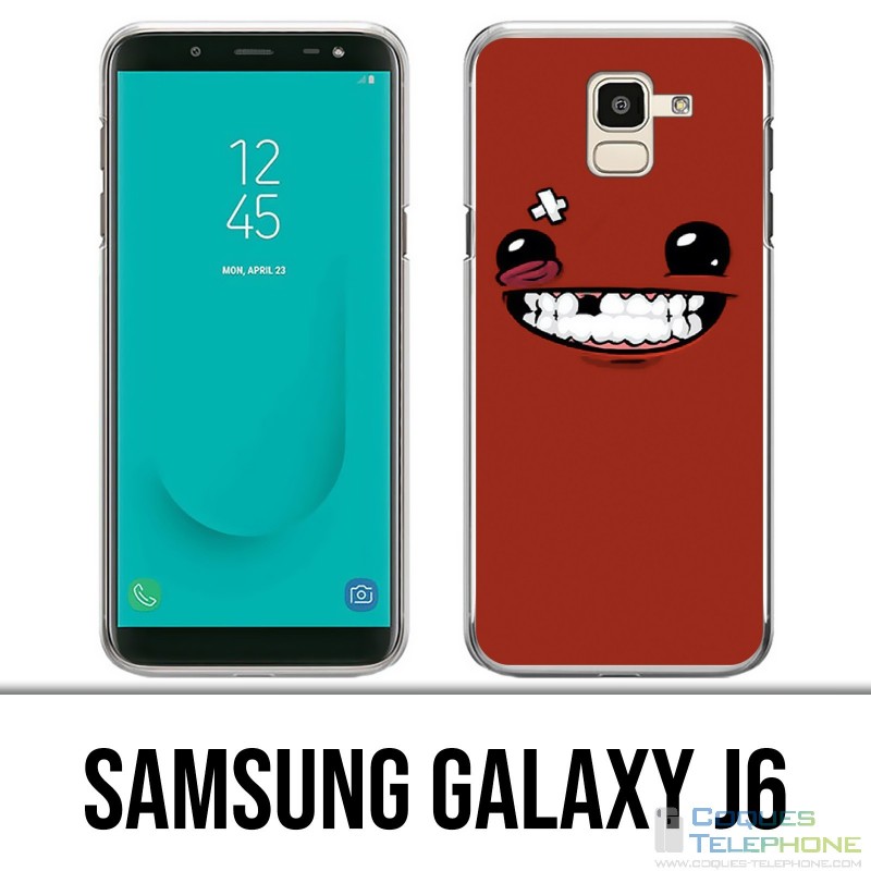 Carcasa Samsung Galaxy J6 - Super Meat Boy