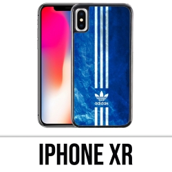 ontrouw Merchandiser saai IPhone XR Case - Adidas Blue Stripes