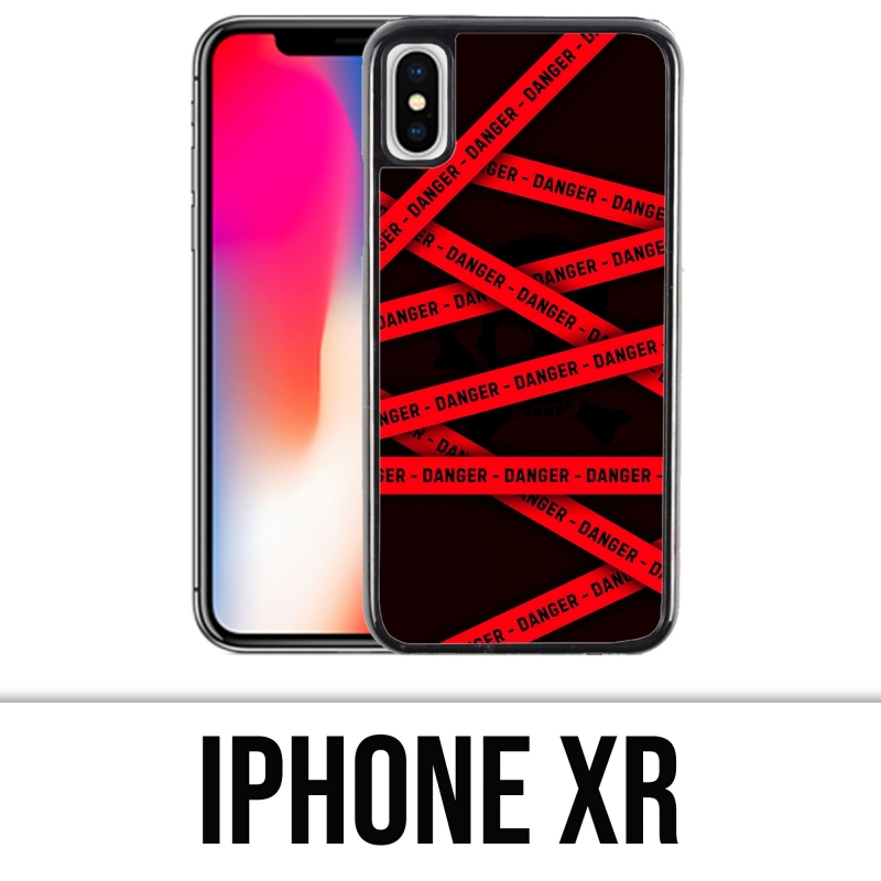 Carcasa para iPhone XR - Advertencia de peligro