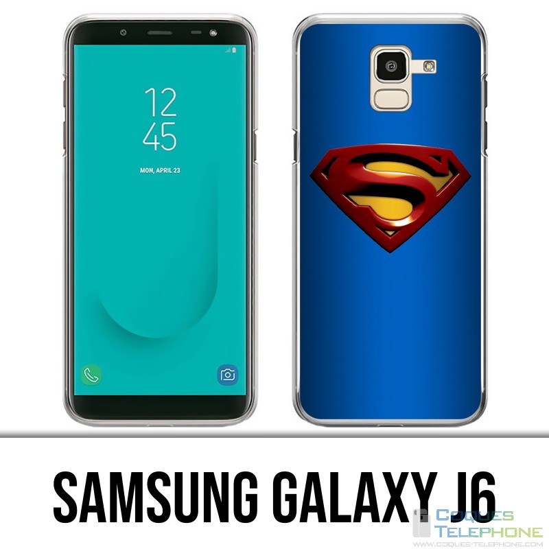 Carcasa Samsung Galaxy J6 - Logotipo de Superman