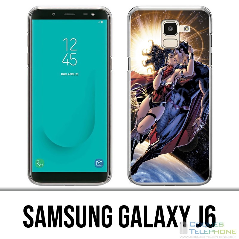 Custodia Samsung Galaxy J6 - Superman Wonderwoman